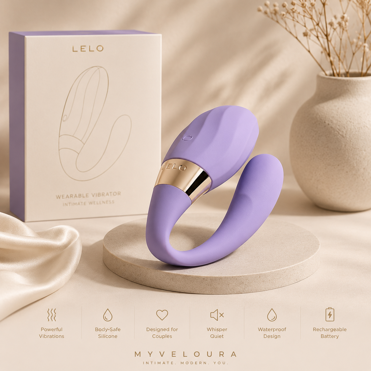 LELO TIANI Twist Paarvibrator in Lavendel