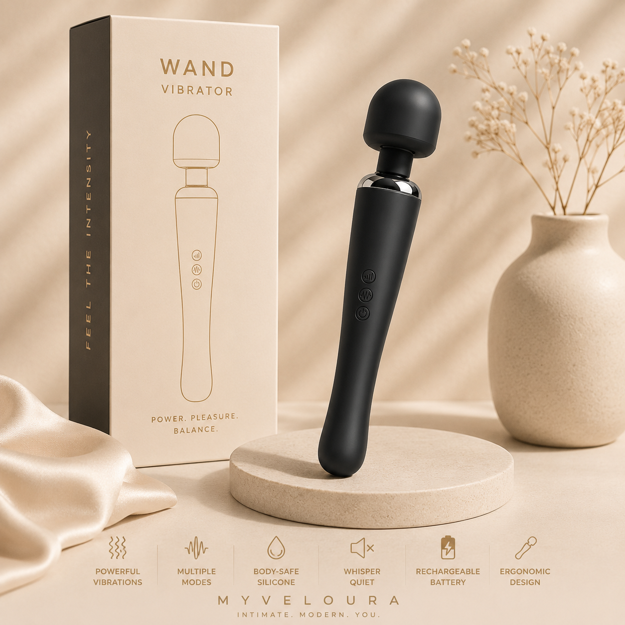 NAOMI WAND superstarker Premium Wand Massager