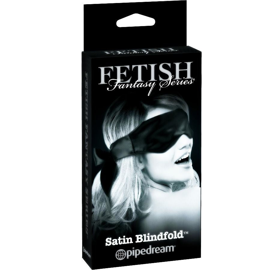 FETISH FANTASY Satin Augenmaske in Schwarz
