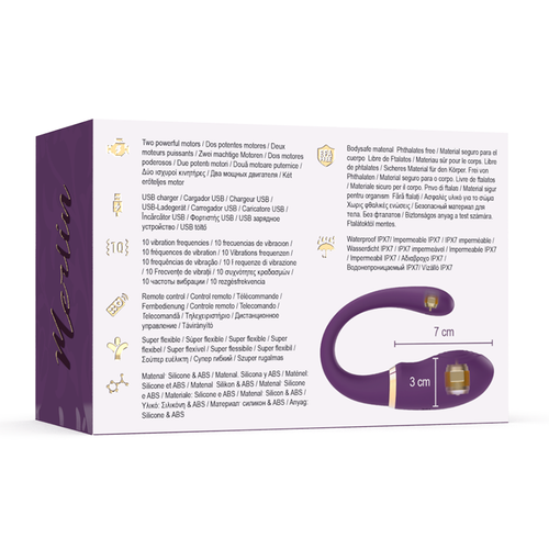 TREASURE Merlin Couple Vibrator with Remote Control