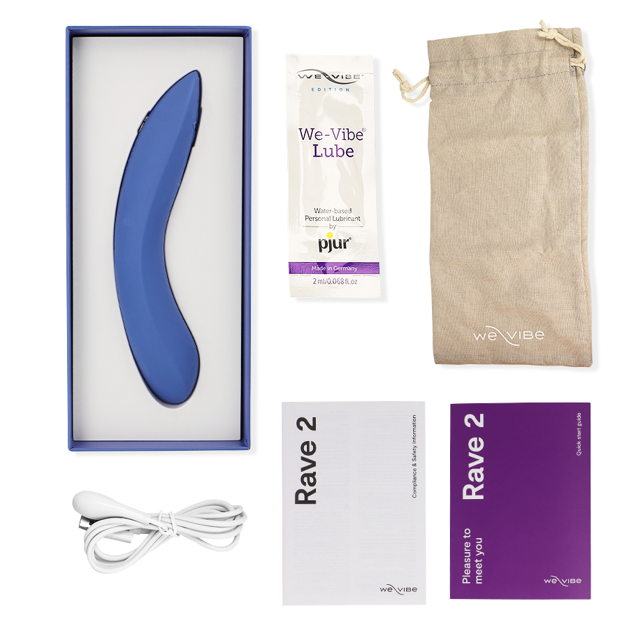 WE-VIBE RAVE 2 G-Spot Vibrator – Blau