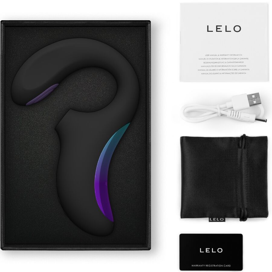 LELO ENIGMA Doppelschallvibrator in Schwarz